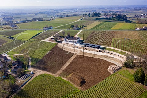 Chteau Valandraud and its vineyards  Saint milion Gironde France Stmilion  Bordeaux