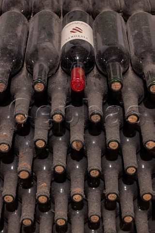 Bottles in cellar at Vistorta Sacile Friuli Italy