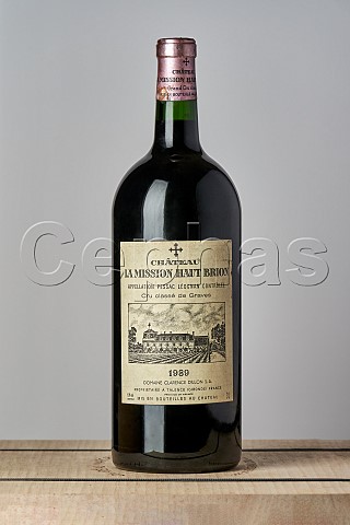 Double Magnum of 1989 Chteau La Mission HautBrion PessacLognan Gironde France  Bordeaux