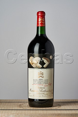 Magnum of 1986 Chteau MoutonRothschild Pauillac France  Mdoc  Bordeaux