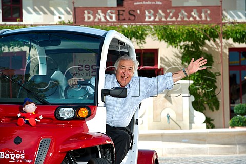 JeanMichel Cazes died 2023 at his Bages Bazaar  Pauillac Gironde France  Mdoc  Bordeaux