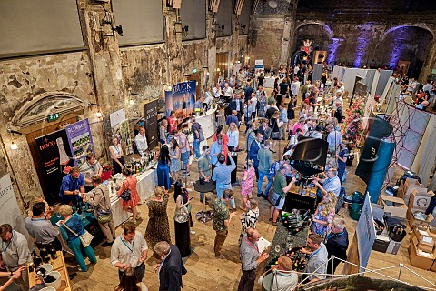 Wine GB Trade  Press Tasting 5 September 2023 in the Grand Hall of Battersea Arts Centre London UK