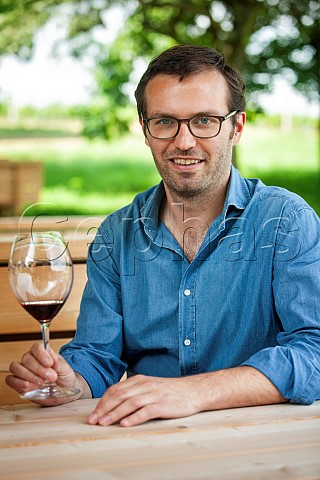 Franz Weninger Jnr of Weingut Weninger  Horitschon Burgenland Austria  Mittelburgenland