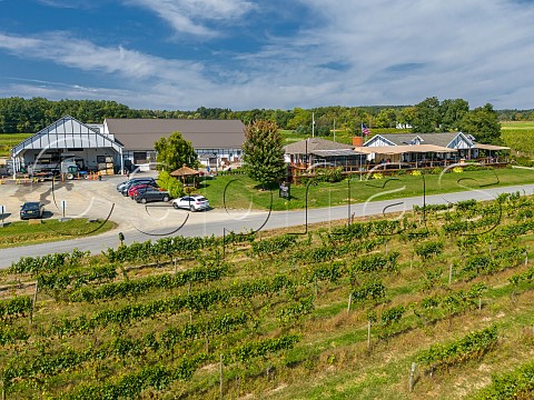Dr Konstantin Frank Winery and vineyard Hammondsport New York USA Finger Lakes