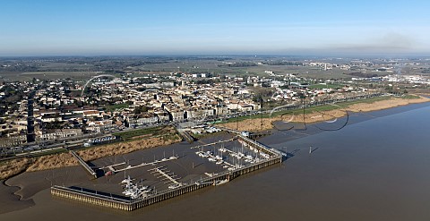 Waterfront and harbour of Pauillac Gironde France   Mdoc  Bordeaux