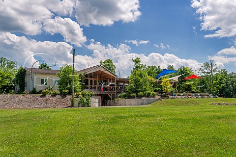 Domaine Le Seurre Winery on the Kueka Lake Wine Trail Hammondsport New York USA  Finger Lakes