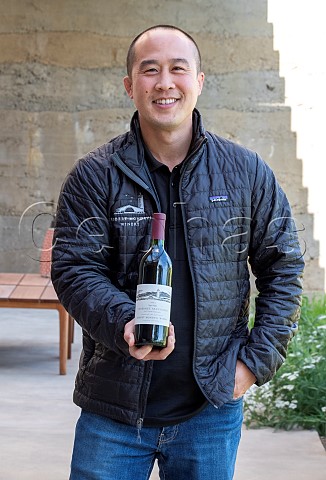 Kurtis Ogasawara winemaker at Robert Mondavi Winery Oakville Napa Valley California USA