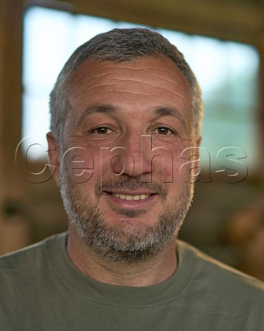 Jaba Mujiri former professional football player winemaker and owner of Chapidon winery Garikula Kartli region Georgia