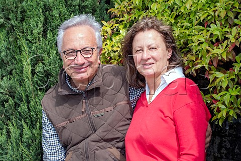 Professor Luigi Moio with his wife Laura Quintodecimo Mirabella Eclano Campania Italy